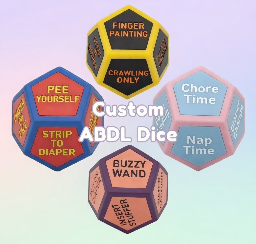 ABDL Challenge Dice Adult Game - SubWoofs