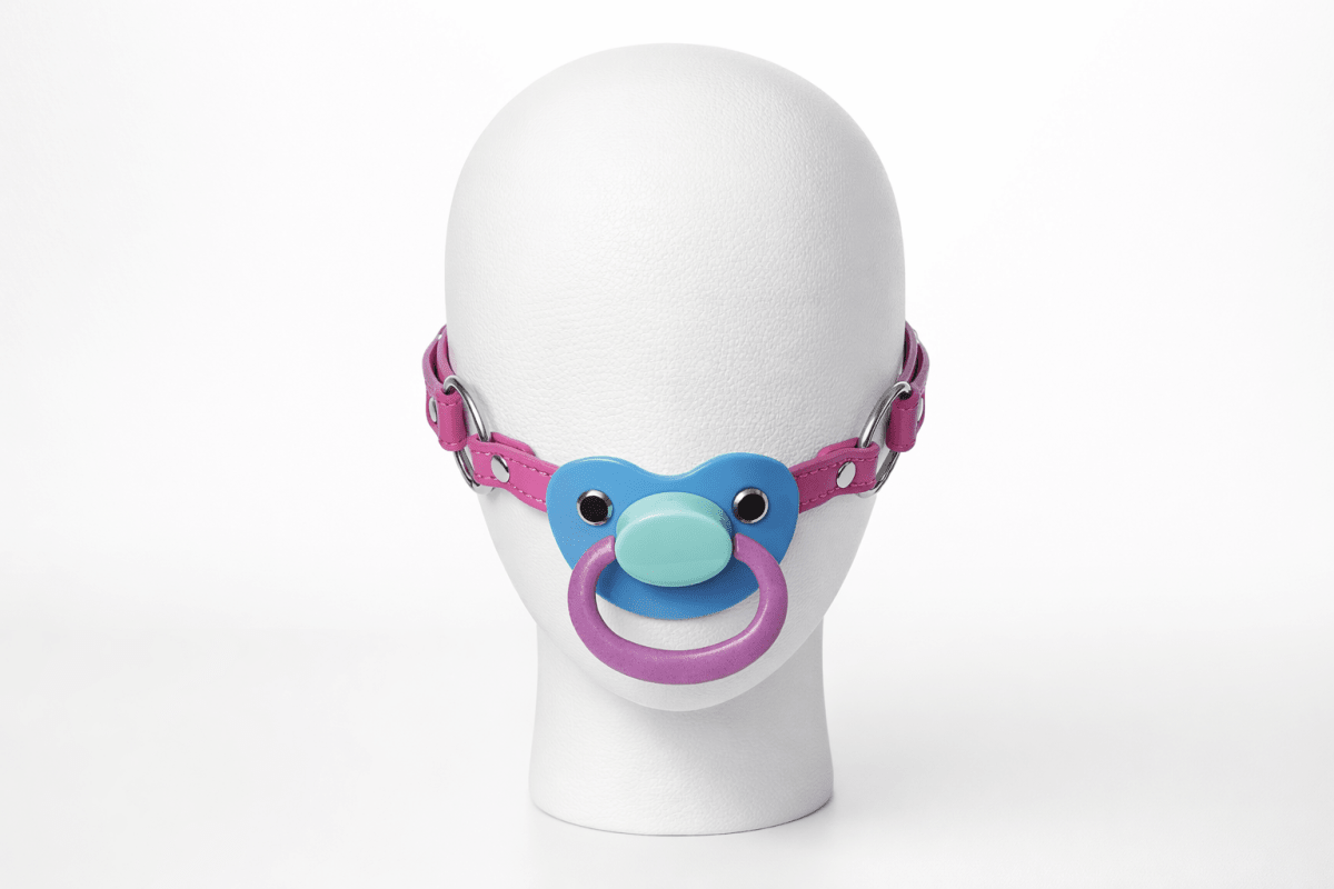 Adult Pacifier Gag - Locking ABDL Paci Gag - SubWoofs
