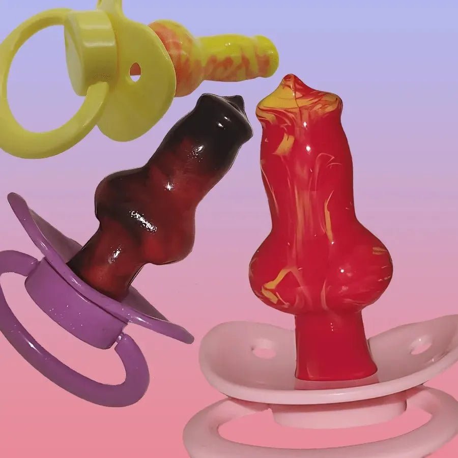 Adult Pacifier - Knot Teat (Gradient) - Build A Paci - SubWoofs