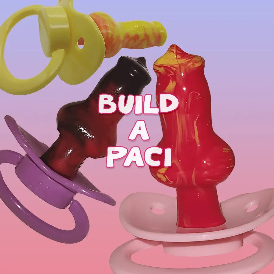 Adult Pacifier - Knot Teat (Gradient) - Build A Paci - SubWoofs