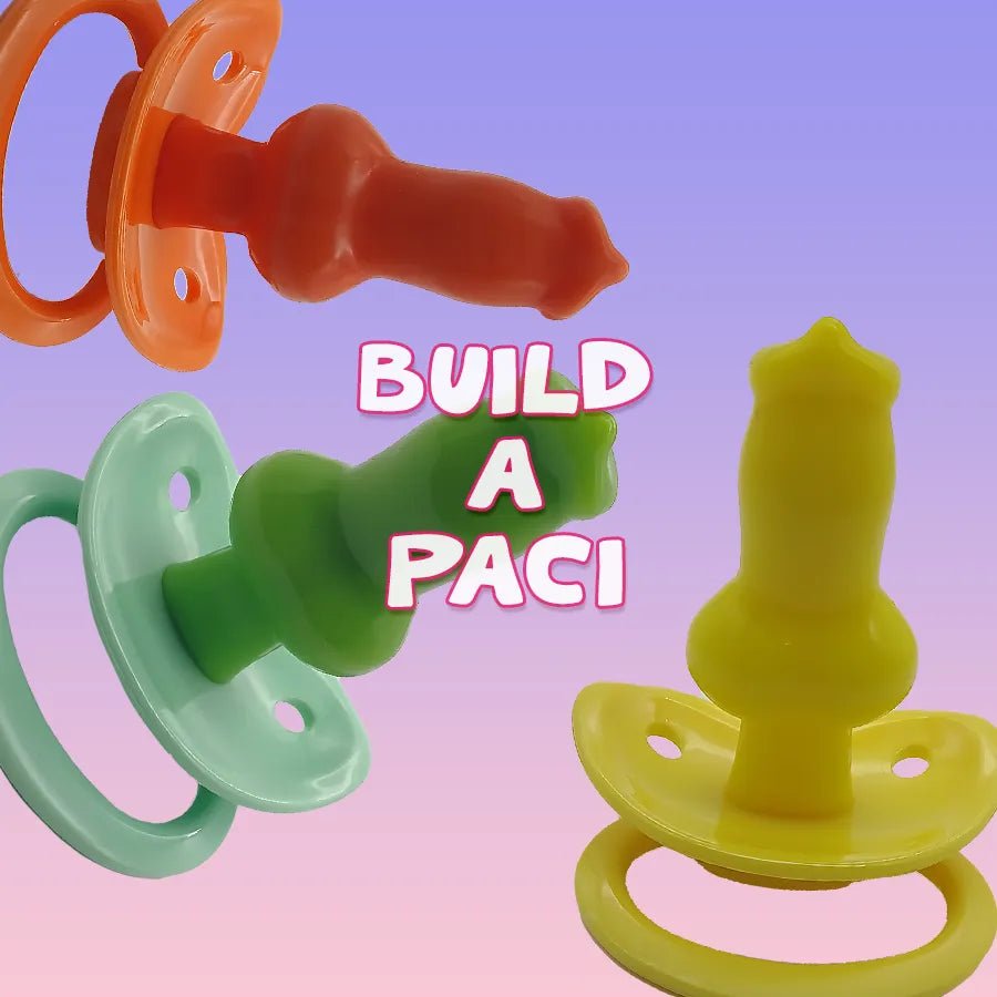 Adult Pacifier - Knot Teat (single colour) - Build A Paci - SubWoofs