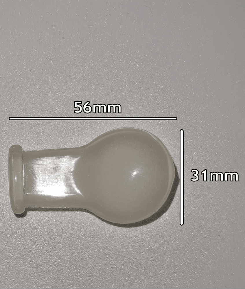 Adult Pacifier Silicone Teat Nipples Clear Abdl Parts - SubWoofs