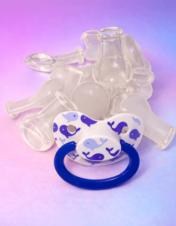 Adult Pacifier Silicone Teat Nipples Clear Abdl Parts - SubWoofs