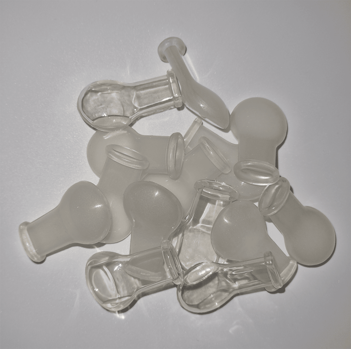 Adult Pacifier Silicone Teat Nipples Clear Abdl Parts - SubWoofs