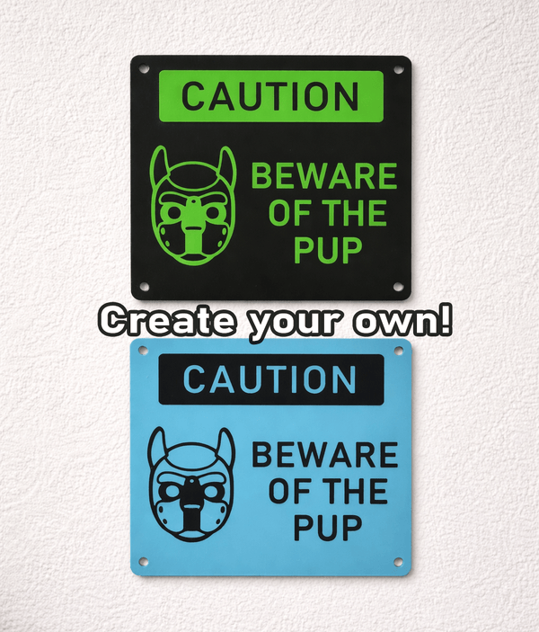 Beware of the Pup Sign - SubWoofs