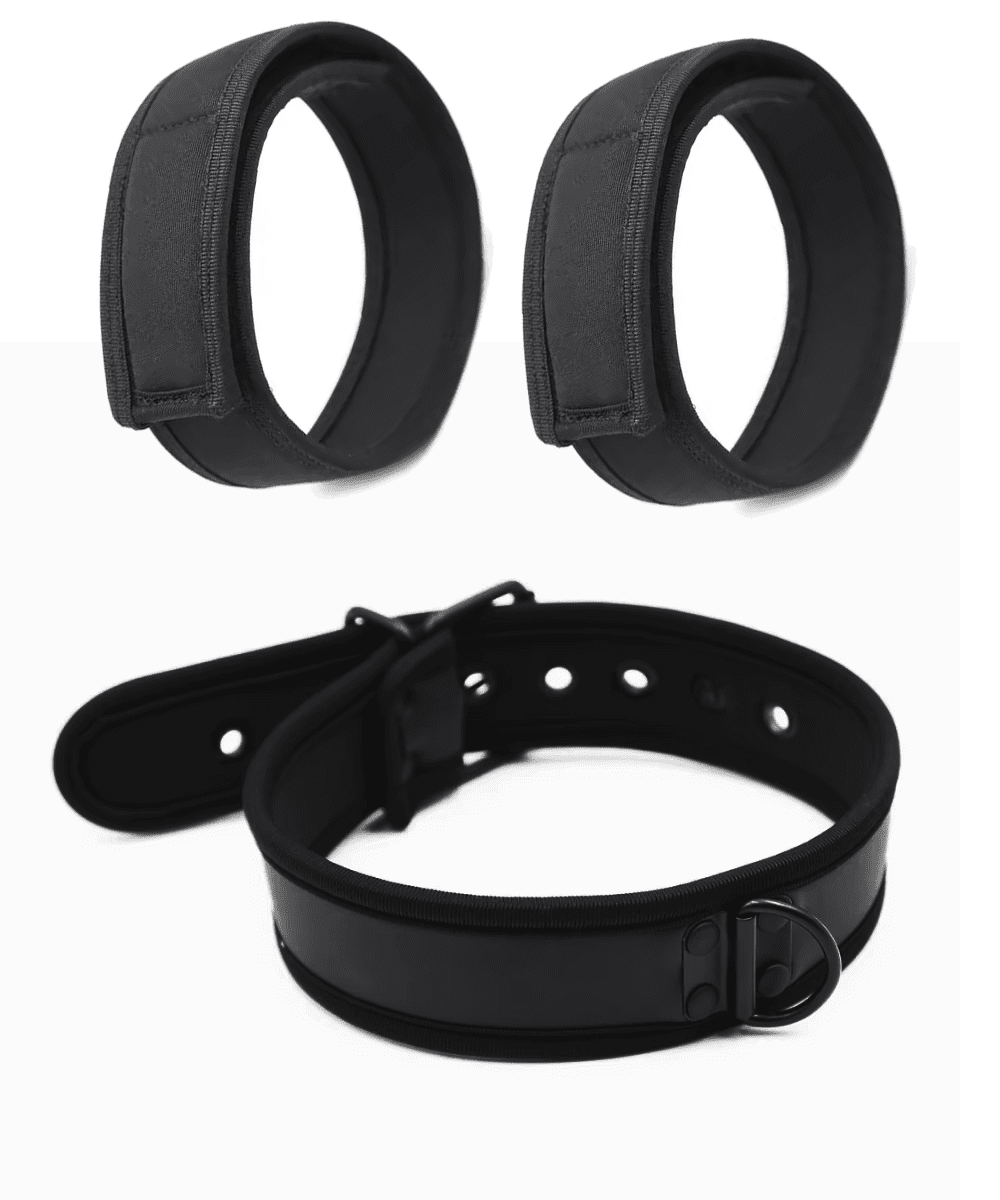 Black Pup - Neoprene Collar / Armbands - SubWoofs