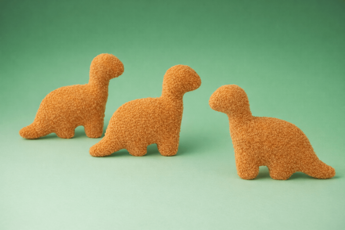 Dino Nuggie Lil Plush - SubWoofs