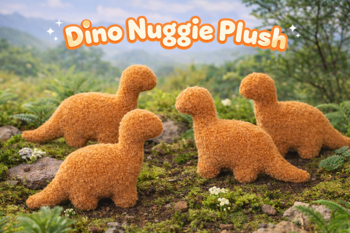 Dino Nuggie Lil Plush - SubWoofs