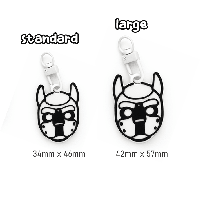 Lil Pupper Keyrings (3 Pack) - Pup Hood Charms - Standard Colours - SubWoofs