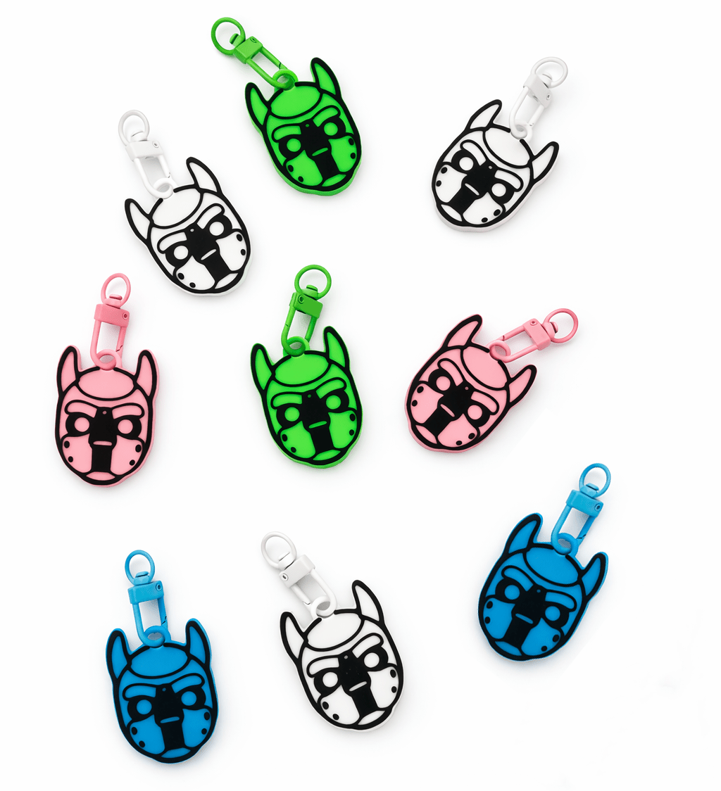 Lil Pupper Keyrings (3 Pack) - Pup Hood Charms - Standard Colours - SubWoofs
