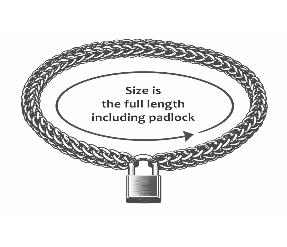 Persian Chainmail Pup Collar - Silver Padlock - Day Collar - SubWoofs